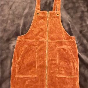 Cardigan overall dress